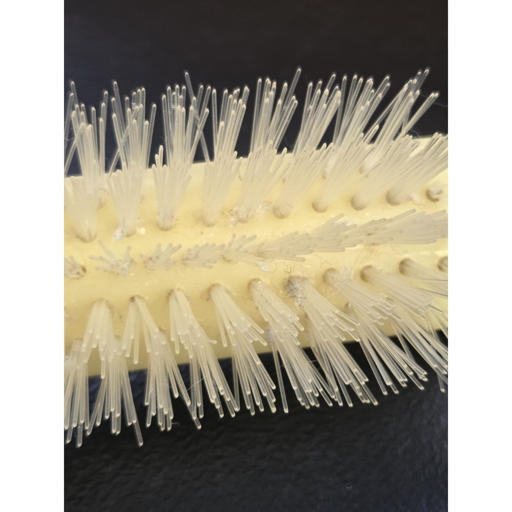 Stanley Lady Catherine Vintage All Nylon 5 Row Hairbrush Pre-owned-Ivory - Picture 7 of 14